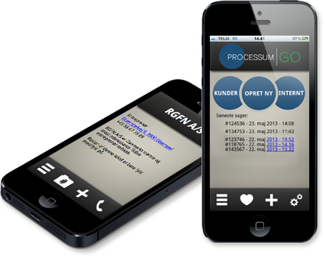 ProcessumGo - ERP application til Smartphones!